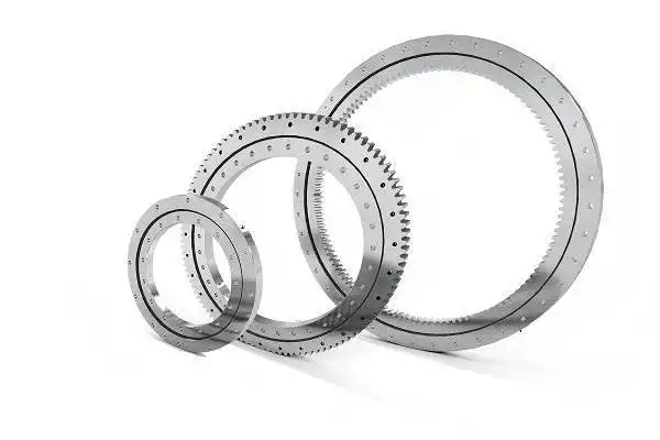 How Does a Four Point Contact Ball Slewing Bearing Absorb Axial Forces?